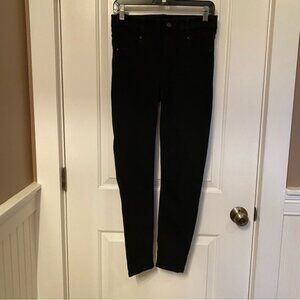 LIVERPOOL JEANS COMPANY BLACK THE ANKLE SKINNY STRETCH PULL ON STYLE SIZE 6 28